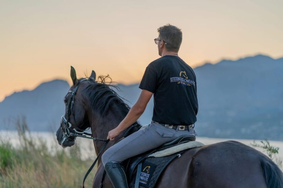 Crete Horse Riding: Mesmerising Sunset Ride - The riding pace: Gentle, and sometimes walk-only