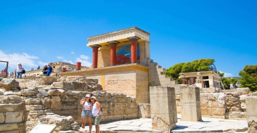 Crete: Knossos E-Ticket with Audio Guide & Optional Museum - Before you go: download the app, then test your audio