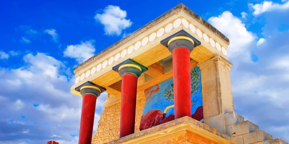 Crete: Knossos, Zeus Cave, Traditional village, Olive Farm - From hotel pickup to the Minoan Palace