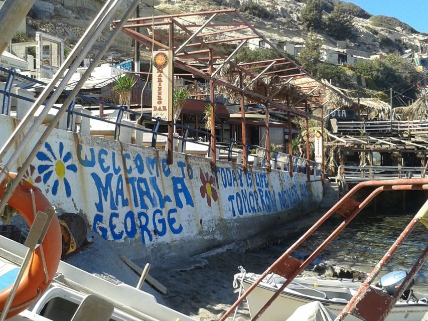 Crete: Matala Beach and Hippie caves, Red beach - Logistics that can make or break your day