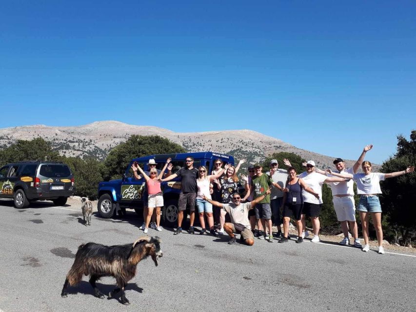 Crete: Milatos Cave Amazonas Zoo Park Jeep Safari Tour - A full day across eastern Crete
