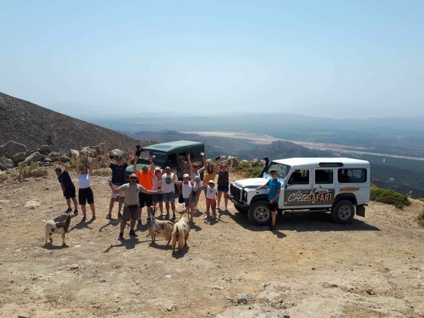 Crete: Milatos Cave Amazonas Zoo Park Jeep Safari Tour - Amazonas Zoo Park for a family break