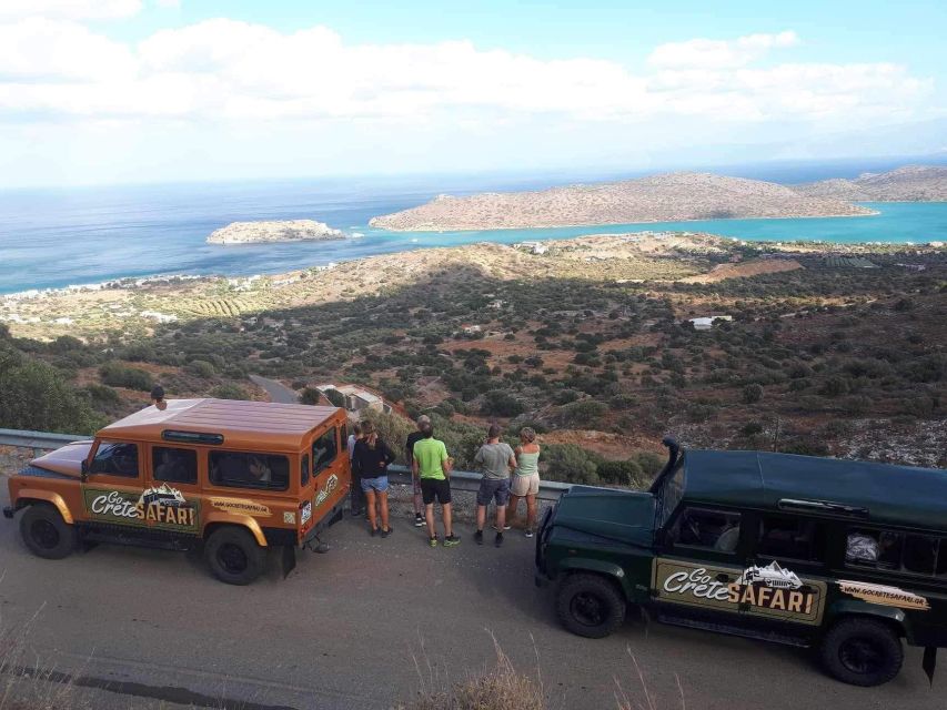 Crete: Milatos Cave Amazonas Zoo Park Jeep Safari Tour - Agios Nikolaos and the final town walk