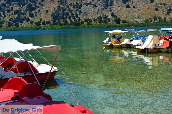 Crete Nature Kournas lake Argyroupoli &Georgioupoli from Rethymno - Plakias Bay for swimming and beach time