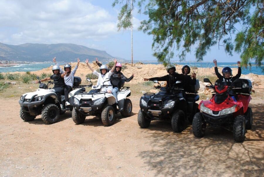 Crete: Off-Road Quad Safari Evening Tour with Hotel Transfer - Sissi: narrow village streets with an off-road edge
