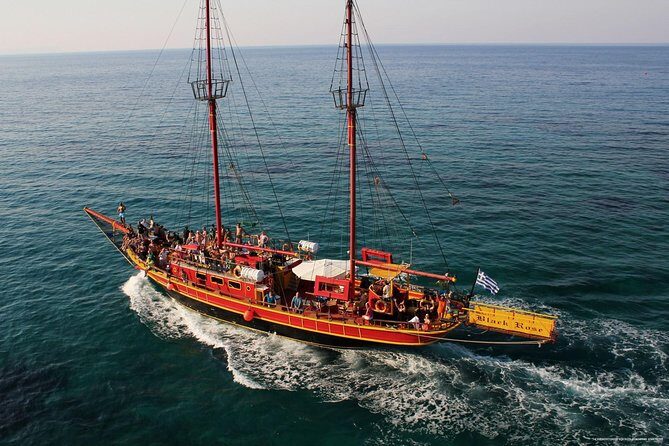 Crete Pirate Ship Cruise with the Black Rose to Stalis and Malia - From Hersonissos to Pirate Mode: How This Cruise Really Feels