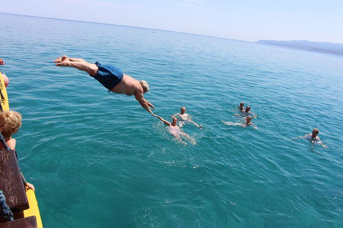 Crete Pirate Ship Cruise with the Black Rose to Stalis and Malia - St George’s Bay: The Swim and Snorkel Stop That Makes This Worth It