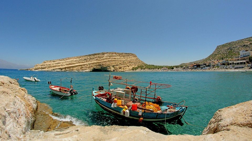 Crete: Private Full-Day Tour - Beaches, palms, and blue water