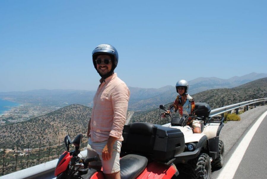 Crete: Quad Off-Road Tour to Villages with Hotel Transfers - Panagia Kera Kardiotissa Monastery area: a calm moment in the middle