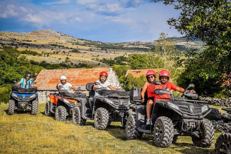 Crete: Quad Safari with Lunch and Swimming in Malia - The ride starts between olive groves and turns scenic fast