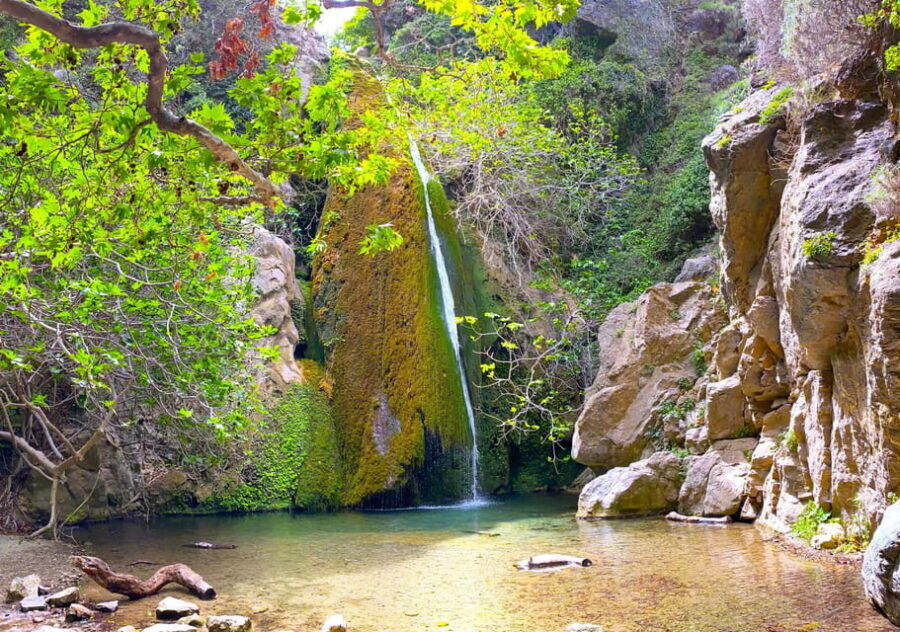 Crete: Richtis Gorge & Waterfall Guided Hiking Tour - The 7 km river hike: mills, wooden bridges, and small waterfalls