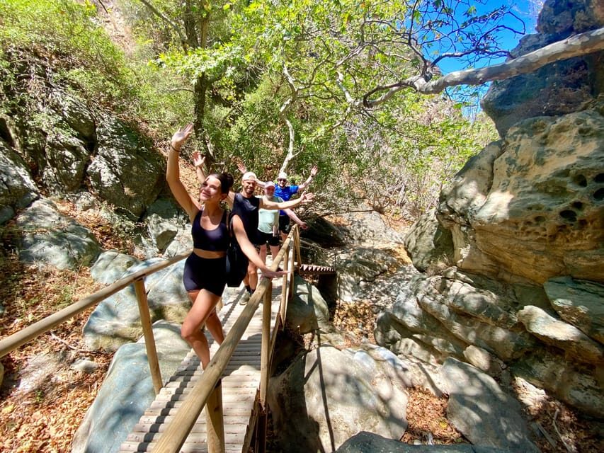 Crete: Richtis Gorge & Waterfall Guided Hiking Tour - Meeting the Richtis waterfall: the big payoff (and a practical cooling stop)