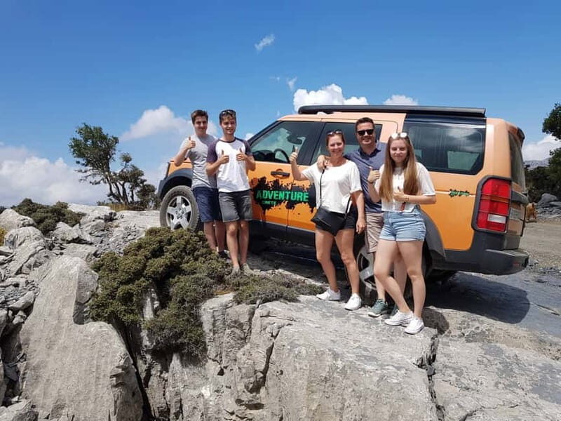 Crete: Richtis Waterfall Full-Day Tour with Olive Tasting - The 4x4 Ride to Mirabello Bay and Richtis Beach Off-Road