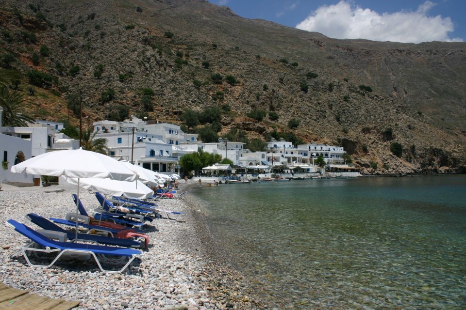 Crete: Roundtrip Boat Ride to Loutro with Hotel Transfer - The road through Askifou Plateau