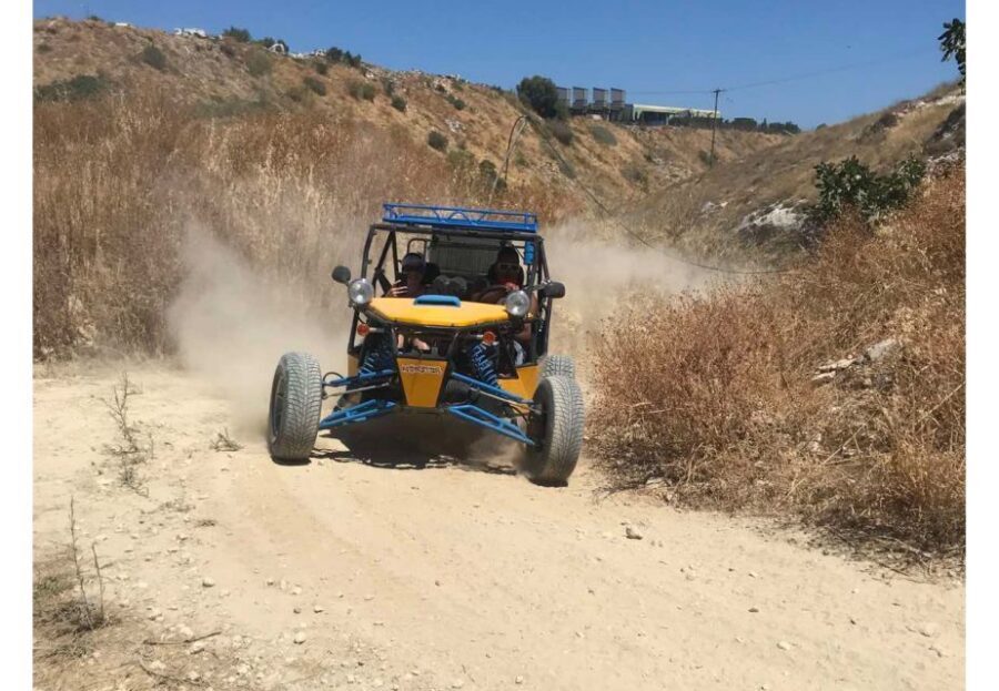 Crete : Safari Tour Heraklion with Quad,Jeep,Buggy and Lunch - Stream crossing and cave stop: the first big wow moment (for jeep/buggy)