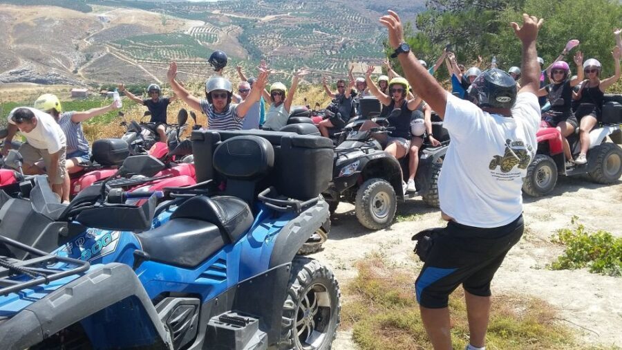 Crete : Safari Tour Heraklion with Quad,Jeep,Buggy and Lunch - Mt. Juktas ecological park and the Fourni archaeological stop: views plus context