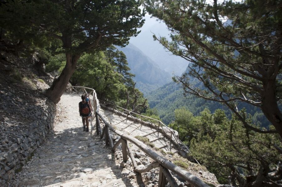 Crete: Samaria Gorge Hike - Abandoned Samaria Village and the Iron Gates Pinch