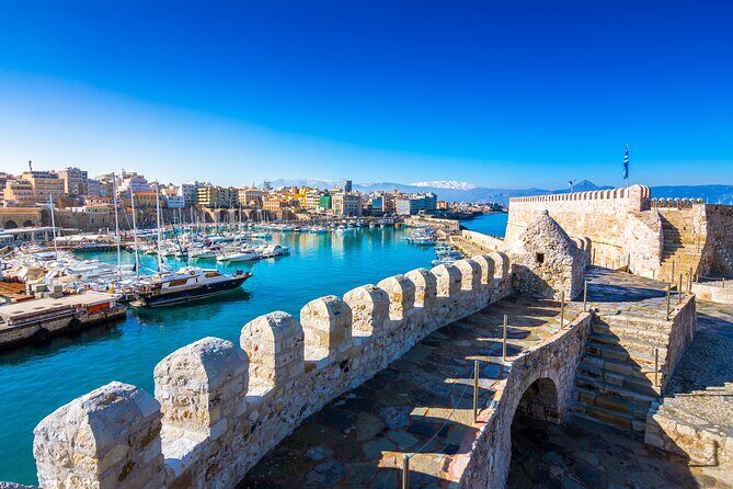Crete Shore Trip & Knossos Palace from Heraklion (Iraklion) Port - Stop 1 at the port passenger station: first move without stress