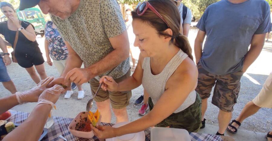Crete: Sightseeing Day Trip with Cooking Lesson and Lunch - Potamies Farm: Goat milking and farm products