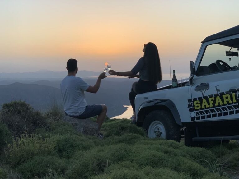 Crete: Sunset Safari - Potamies animal ranch: where the goats steal the show