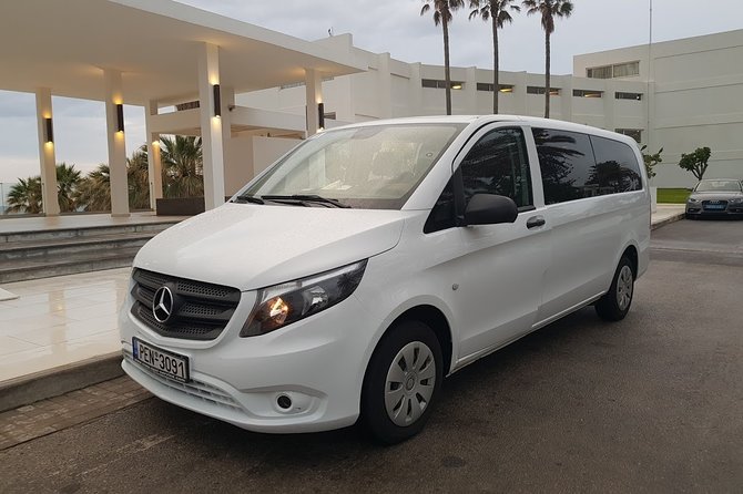 Crete: Transfer from Heraklion Airport to Rethymno - From Heraklion Airport to the road west