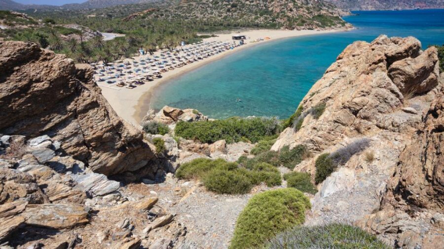 Crete: Vai Palm Forest, Itanos & Erimoupoli Beach, Road Trip - The Vai Palm Forest Beach payoff: Europe’s biggest natural palm colony