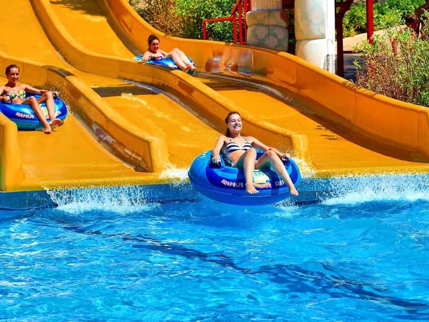 Crete: WaterCity Waterpark with Hotel Pickup - Inside WaterCity for 6 Hours: Slides, Waves, Lazy River, and Jacuzzi Time