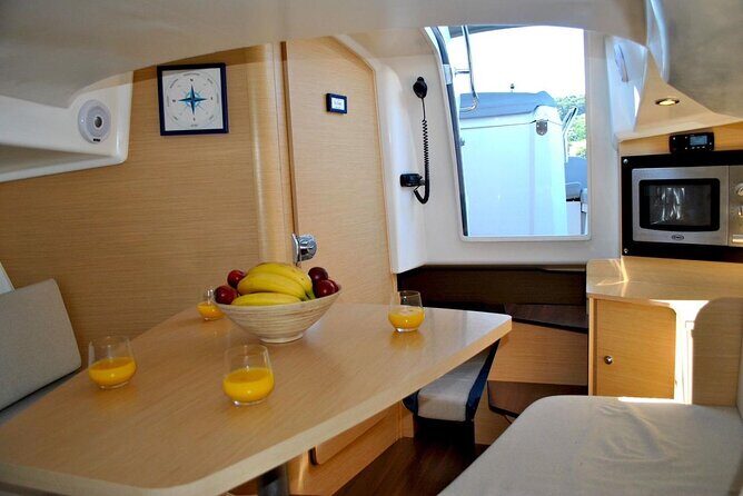 Crete Yacht Cruises 6-hours private Guided Cruise in Ag. Nikolaos - Entering Agios Nikolaos by Boat: Where the Day Starts