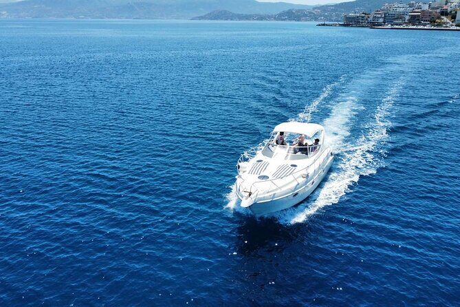 Crete Yacht Cruises 7-Hours Private Guided Cruise in Ag. Nikolaos - Voulisma beach and Kolokytha: the swimming-focus portion of the day