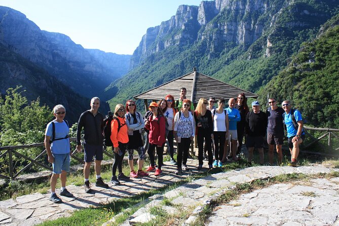 Crossing Vikos Gorge - Starting at Monodendri among old stone paths