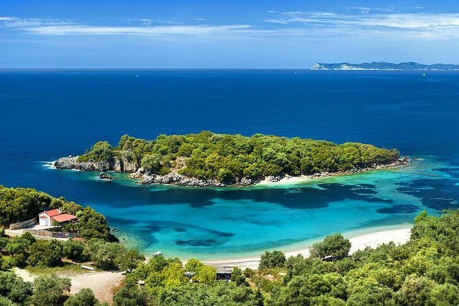 Cruise from Corfu Blue Lagoon and Sivota - Bella Vraka Beach (Agia Paraskevi Area): Sun and a Slow Swim Break