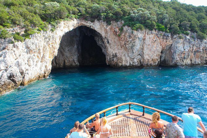 Cruise from Corfu Blue Lagoon and Sivota - Boat Comfort: Air-Conditioned Ride, But Expect Crowds