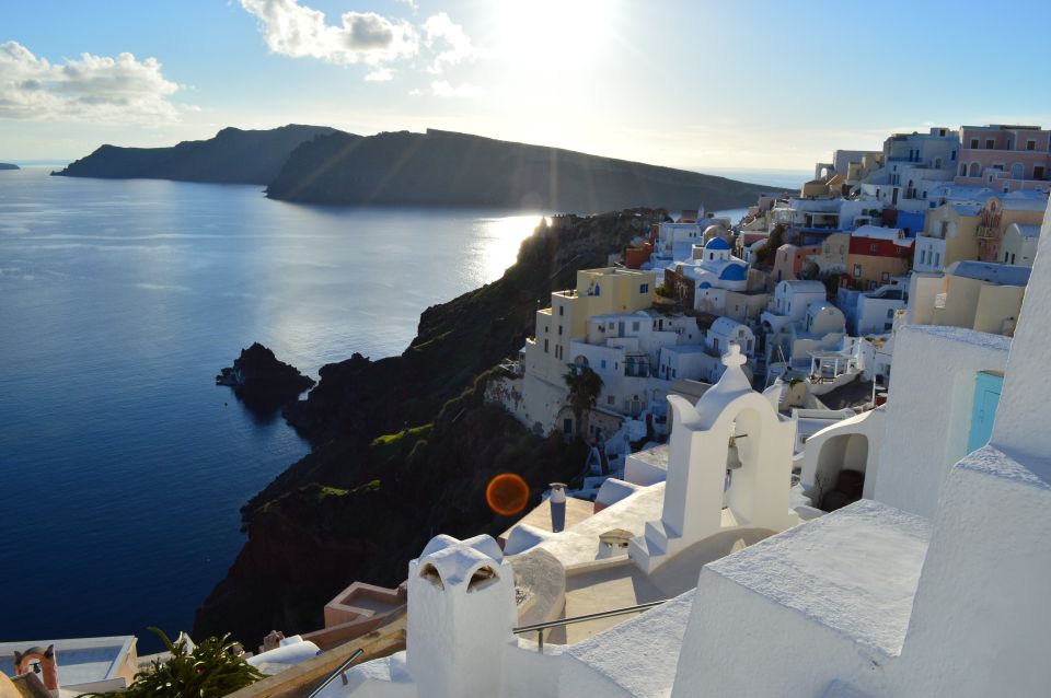Cruise Traveller's Shore Excursion - The winery adds a taste of Santorini