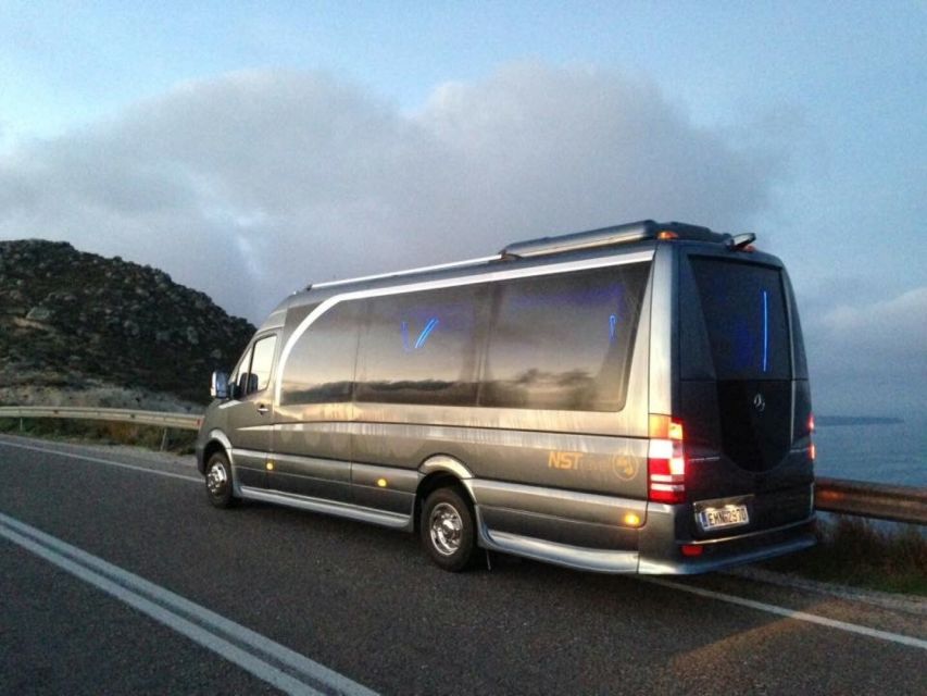 Cruise Traveller's Shore Excursion - The private minibus is the real convenience