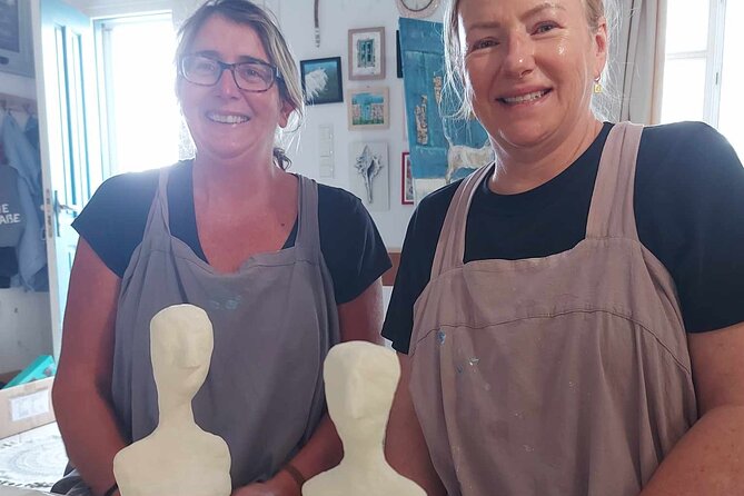 Cycladic Sculpture Workshop in Paros - The sea view is part of the appeal