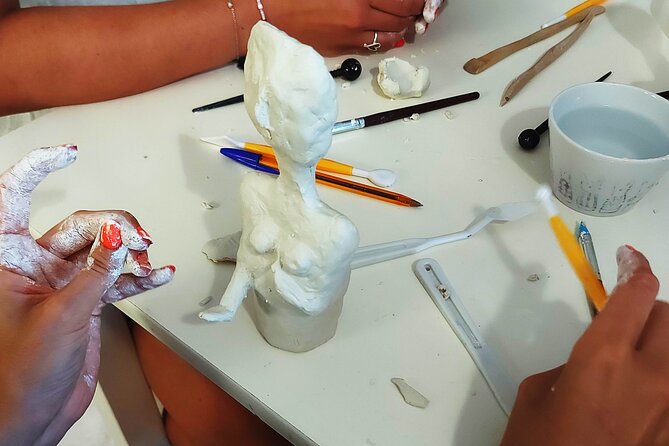 Cycladic Sculpture Workshop in Paros - Meeting local artist Zefi Famelis