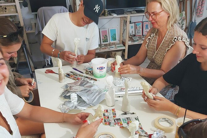 Cycladic Sculpture Workshop in Paros - Who will enjoy this most?