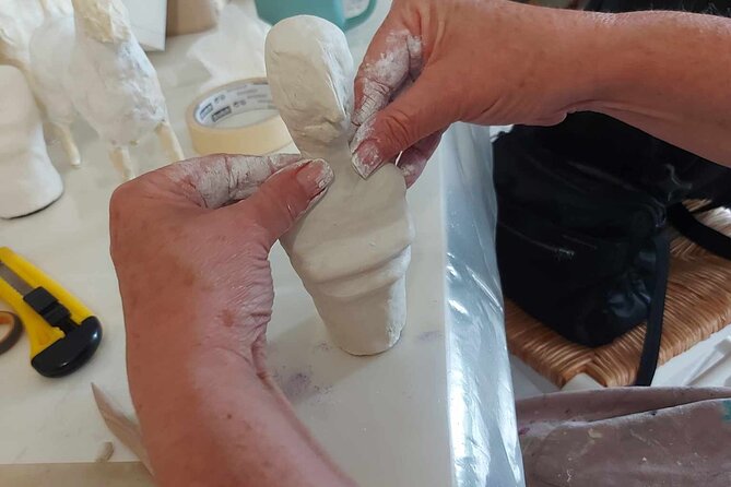 Cycladic Sculpture Workshop in Paros - Why the recycled base makes a difference