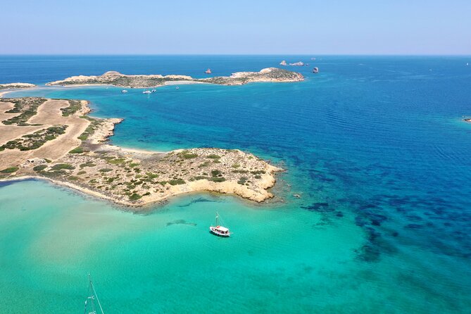 Daily Boat Trip Antiparos & Despotico - Psaraliki is the final swim before Pounda