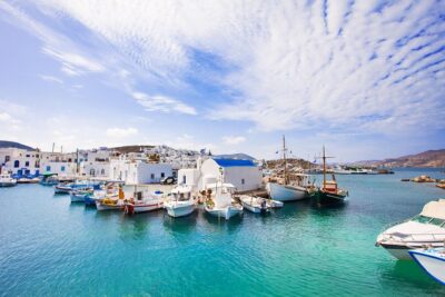 Daily Cruise from Paros to Mykonos - The Aegean crossing from Paros