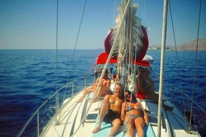 Day Cruise by a Sailing Yacht to the most beautiful bays or Rhodes (Small Group) - Stop 3: Ladiko Beach for the calm-and-snorkel moments