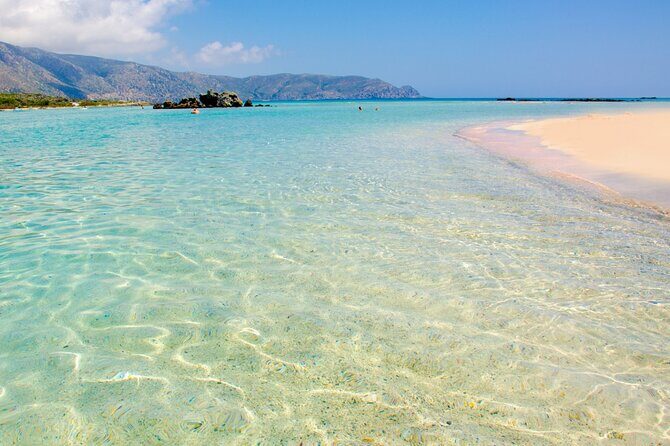 Day Tour to Elafonisi Beach from Heraklion with Pickup Included - Elafonisi Beach time: pink sand reality, shallow water, and a short walk