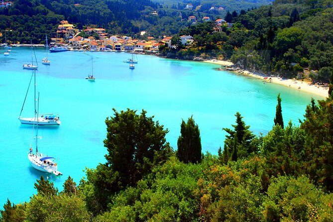 DAY TRIP - Exclusive Sailing Adventure - CORFU / PAXOS - Blue Caves (Γαλάζιες Σπηλιές): The Swim-and-Snorkel Hour