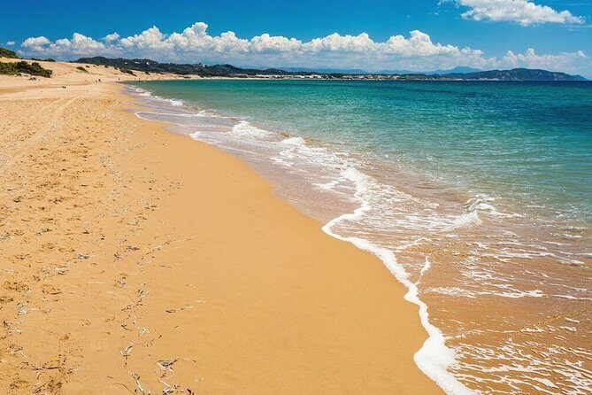 DAY TRIP - Exclusive Sailing Adventure - CORFU / PAXOS - Issos Beach Sundowner Stop: Short, Sweet, and Actually Useful