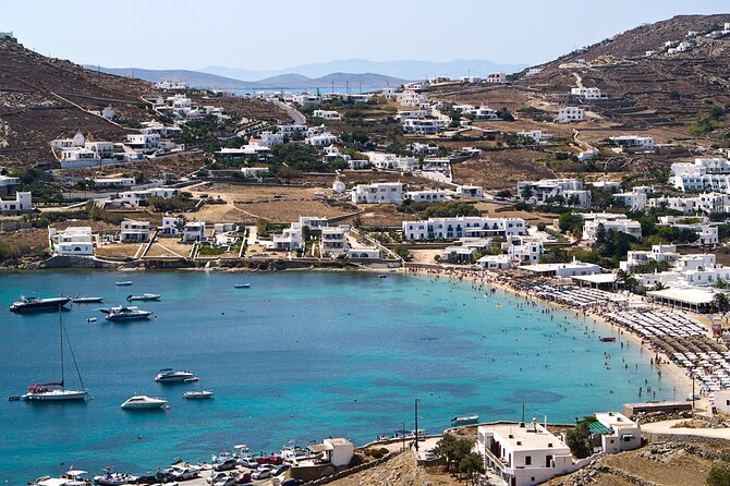 Day Trip to Mykonos Island from Athens - A short transfer to Ornos Beach