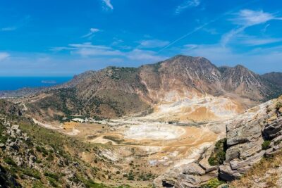 Day Trip to Nisyros Island - The optional bus to Nisyros at 2,000 feet