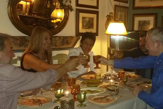 Delicious Greek Dinner Overlooking the Acropolis - Wine and conversation are part of the meal