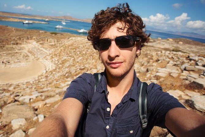 Delos Day Trip from Mykonos - The Archaeological Site of Delos: what you’ll see in your guided window