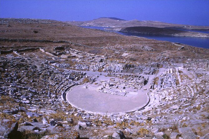 DELOS, the island of god Apollo - Stop 3: Apollo’s sanctuary, temple remains, and the marble lions