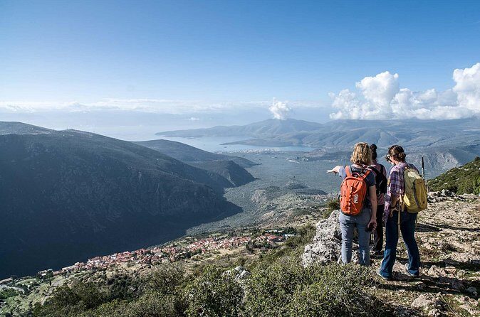 Delphi: Ancient Footpath Delphi Hiking - Delphi views without archaeological-site ticket pressure